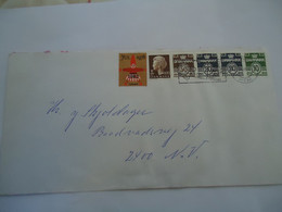 DENMARK COVER  1978  SE TENANT 5   WITH VIGNETTES - Maximumkaarten