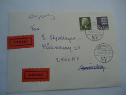 DENMARK COVER  1977 EXPRES - Maximum Cards & Covers