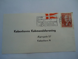 DENMARK SHEET 1961  AND FLAG 2 SCAN - Maximumkarten (MC)