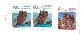 HONG KONG CHINE LETTRE DE 2015 POUR LA FRANCE, PAIRE ET TIMBRE SEUL PAYSAGES DE HONG KONG DE 2014 , DOCUMENT DOUANE CN22 - Covers & Documents