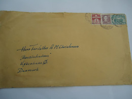 DENMARK    COVER  1947    TRAINS TRAIN - Cartoline Maximum