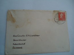 DENMARK    COVER  1947 - Cartes-maximum (CM)