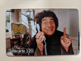 TELECARTE FRANCE TELECOM  120 FILM LES VISITEURS CHRISTIAN CLAVIER JEAN MARIE POIRE - Kino