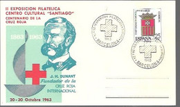 POSTMARKET ESPAÑA  1963 - Croix-Rouge