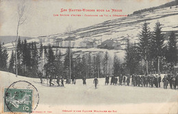 CPA 88 LES HAUTES VOSGES SOUS LA NEIGE LES SPORTS D'HIVER CONCOURS DE SKI A GERARDMER - Gerardmer