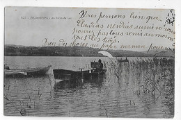 73  -  CPA  De   AIX  LES  BAINS  -  Peintre  En  Barque   -  Les  Bords  Du  Lac  En  1906 - Aix Les Bains