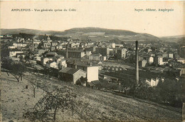 Amplepuis * Vue Générale Du Village , Prise Du Crêt * Usine - Amplepuis