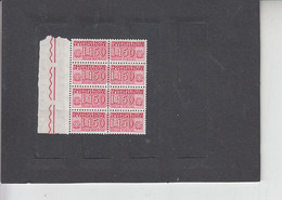 ITALIA  1955-81 - Sassone  16**  (x4) - Pacchi Concessione -.- - Consigned Parcels