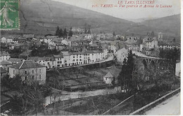 VABRE  ( Le Tarn Illustré ):Vue Générale Et Avenue De Lacaune ( 1923) - Vabre