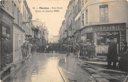 78-MEULAN- RUE BASSE ( CRUE DE JANVIER 1910 ) - Meulan