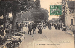 78-MEULAN- LE MARCHE A LA BUTTE - Meulan