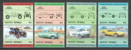 Vaitupu Tuvalu 1985 Mi 53-60 MNH CLASSIC CARS - Voitures