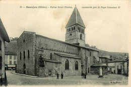 Beaujeu * Place De L'église St Nicolas - Beaujeu