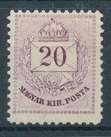 1874. Colour Number 20kr Stamp - Ungebraucht