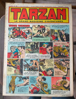 TARZAN N° 185   Le Grand Magazine D'aventures BUFFALO-BILL VICTOR HUGO éditions Mondiales 08/04/1950 - Tarzan