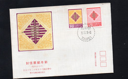 MEN - 1976 Taiwan - Anno Del Serpente - FDC - FDC