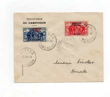 !!! CAMEROUN, LETTRE DE BAFANG POUR DOUALA  DU 15/11/1940 AVEC CACHET DE CONTROLE - Covers & Documents