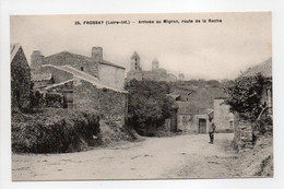 - CPA FROSSAY (44) - Arrivée Au Migron, Route De La Roche - Edition Chapeau N° 25 - - Frossay