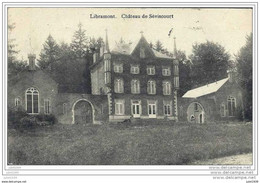 SEVISCOURT ..--  Château . 1912 Vers BRUXELLES ( Mme BRABANDE ) . Voir Verso . - Libramont-Chevigny