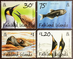 Falkland Islands 2014 Penguins, Predators & Prey Birds Fish Animals MNH - Unclassified