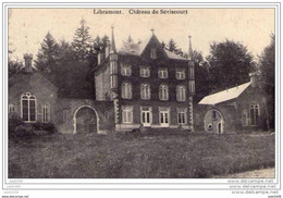 SEVISCOURT ..--  Château . 1913 Vers IXELLES ( Mme HUBAUX ) . Voir Verso . - Libramont-Chevigny