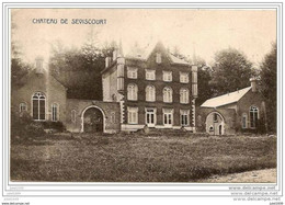 SEVISCOURT ..--  Le Château . 1910 Vers BRUXELLES ( Mme Jeanne LEGRAND ) . Voir Verso . - Libramont-Chevigny