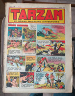 TARZAN N° 286  Le Grand Magazine D'aventures BUFFALO-BILL  ARIZONA BILL  Rocky Rider DON WINSLOW Nat  15/03/1952 - Tarzan