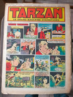 TARZAN N° 262 Le Grand Magazine D'aventures BUFFALO-BILL ARIZONA BILL Alain Météor ALANTE  Nat Du Santa Cruz  29/09/1951 - Tarzan