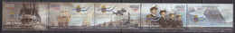 Chile 2018, 200th Anniversary Of Chilean Navy, MNH Stamps Strip - Chile