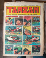 TARZAN N° 253 Le Grand Magazine D'aventures BUFFALO-BILL ARIZONA BILL Alain Météor ALANTE  Nat Du Santa Cruz  28/07/1951 - Tarzan