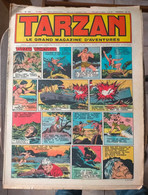 TARZAN N° 252 Le Grand Magazine D'aventures BUFFALO-BILL ARIZONA BILL Alain Météor ALANTE  Nat Du Santa Cruz  21/07/1951 - Tarzan