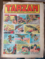 TARZAN N° 251 Le Grand Magazine D'aventures BUFFALO-BILL ARIZONA BILL Alain Météor ALANTE  Nat Du Santa Cruz  14/07/1951 - Tarzan