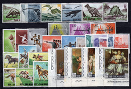 A7154) San Marino Kleiner Posten Mit Postfrischen Marken ** MNH - Neufs