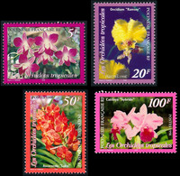 POLYNESIE 1998 - Yv. 560 561 562 Et 563 **   Faciale= 1,47 EUR - Flore. Orchidées Tropicales (4 Val.)  ..Réf.POL26373 - Ungebraucht