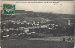 78    Maule  -  Vue  Panoramique De La Vallee De La Mauldre - Maule