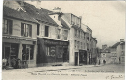 78    Maule  -  Place Du Marche  - Librairie Fageot - Maule