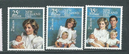 Nouvelle-Zélande --- Série Yvert N° 903  /  905 ** 3 Valeurs Neuves Sans Charnière -  Mala 10504 - Unused Stamps