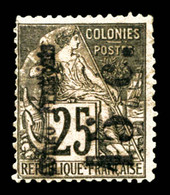N°7b, 15c Sur 25c, Surcharge Verticale. TB (signé Calves)  Qualité: (*)  Cote: 380 Euros - Unused Stamps