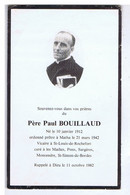 Père Paul BOUILLAUD - Prêtre à MATHA - Curé à Pons, Surgères, Montendre, St-Simon-de-Bordes, Les Mathes - Autres