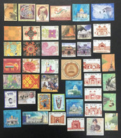 India 2019 Inde Indien Year Pack Full Complete Set Of 108 Stamps Assorted Themes MNH - Volledig Jaar
