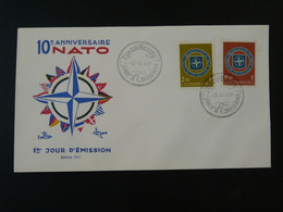 FDC OTAN NATO 1959 Luxembourg Ref 101797 - FDC