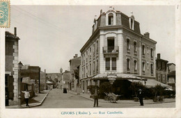 Givors * La Rue Gambetta * Café Restaurant Des Sports - Givors