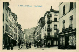 Tarare * La Rue Pêcherie * Café De Paris - Tarare