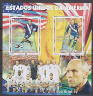 Soccer World Cup 2010 - GUINEA BISSAU - Sheet MNH Team United States - 2010 – South Africa