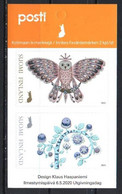 Finland  2020. Enchanted Forest: Boreal Owl With Butterfly Wings. Birds. MNH** - Unused Stamps