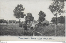FREUX ..-- Un Coin Du Parc . Vers HERMALLE S/ ARGENTEAU ( Melle Berthe VANDRESSE ) . Voir Verso . - Libramont-Chevigny