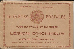 CARNET LEGION D'HONNEUR CHATEAU VAL 16 CARTES - Andere & Zonder Classificatie