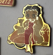SP200 Pin's  La Pin'up BETTY BOOP Et Son Chien Ours ?  Achat Immédiat - Pin-ups