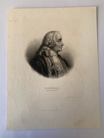 Portrait De Chrétien Guillaume De Lamoignon De Malesherbes - Estampes & Gravures
