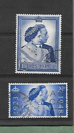SG 493/4 Oblitérés En L'état - Année 1948 - Used Stamps